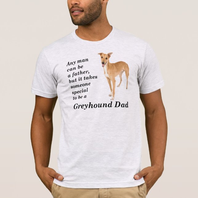 Camiseta Greyhound Dad T-Shirt (Anverso)