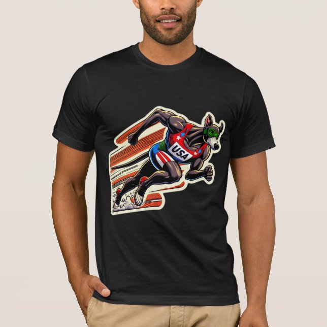 CAMISETA GREYHOUND DE SEGUIMIENTO Y CAMPO 3 (Anverso)