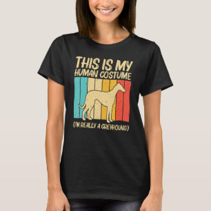 Camiseta Greyhound genial para hombres y mujeres perro de r