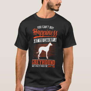 Camiseta Greyhound Happiness Galgo Espanol Greyhound
