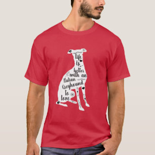 Camiseta Greyhound italiano
