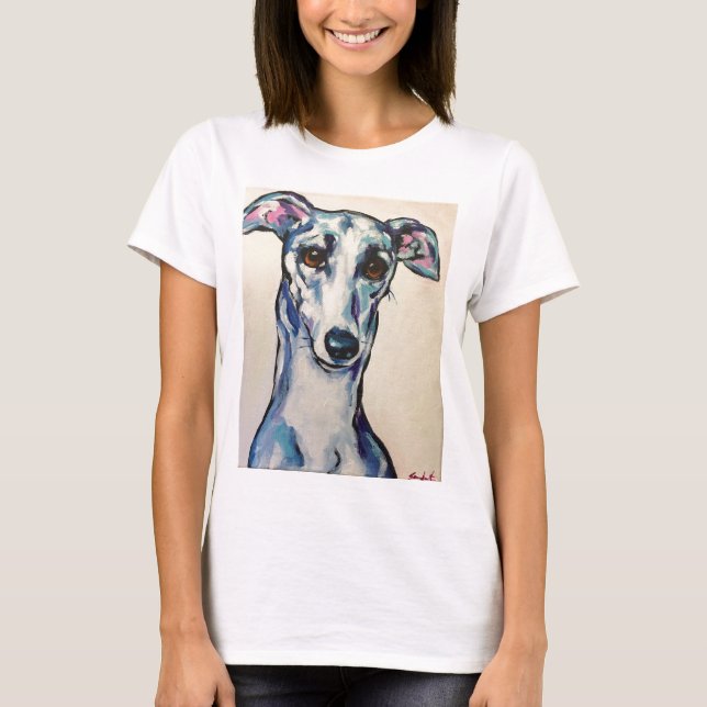 Camiseta Greyhound italiano (Anverso)