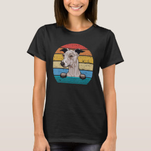 Camiseta Greyhound italiano retro vintage