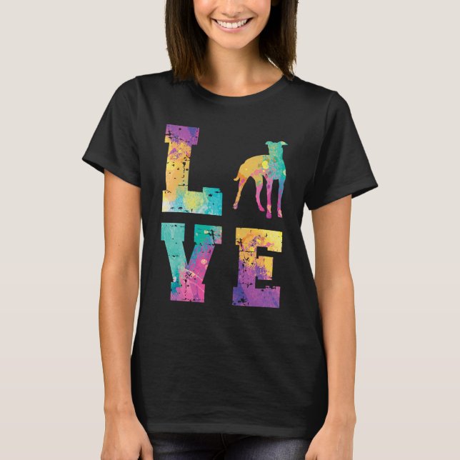 Camiseta Greyhound Love (Anverso)