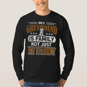 Camiseta Greyhound Mi Greyhound Es Greyhound Familiar