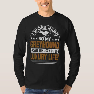 Camiseta Greyhound My Greyhound Disfruta Su Vida Greyhound