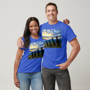 Camiseta Greyhound Pack Sunset