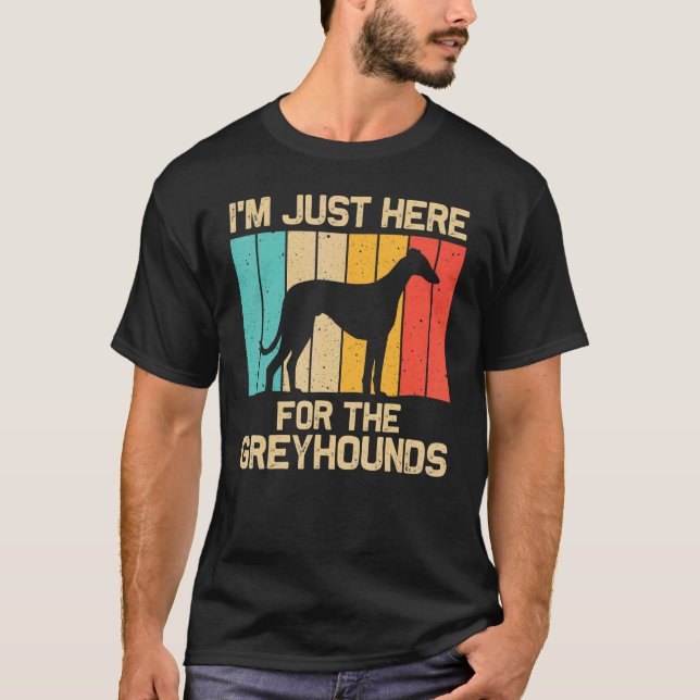 Camiseta Greyhound Para Hombres Mujeres Greyhound Rescue D (Anverso)