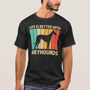 Camiseta Greyhound Para Hombres Mujeres Greyhound Rescue D