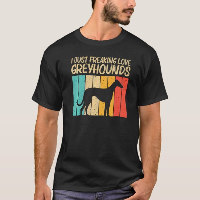 Camiseta Greyhound Para Hombres Mujeres Greyhound Rescue D (Anverso)