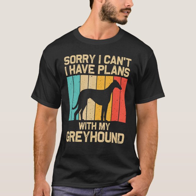 Camiseta Greyhound Para Hombres Mujeres Greyhound Rescue D (Anverso)