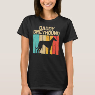 Camiseta Greyhound Para Hombres Padre Grisónigo Italiano Re