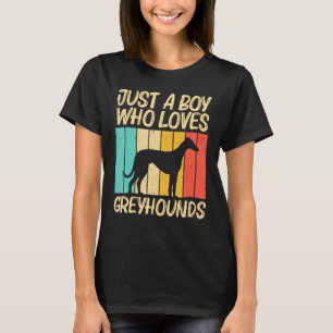 Camiseta Greyhound Para Niños Rescate Italiano De Greyhound