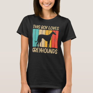 Camiseta Greyhound Para Niños Rescate Italiano De Greyhound
