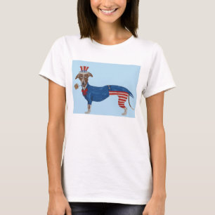 Camiseta Greyhound Tío Sam