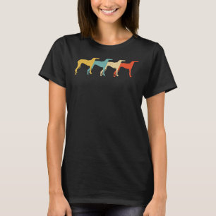 Camiseta Greyhound Vintage Retro Dog Mascota Racer Lover 60