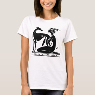 Camiseta Greyhound Y Woman Art Deco Style