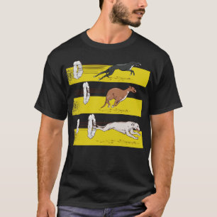 Camiseta Greyhounds corriendo