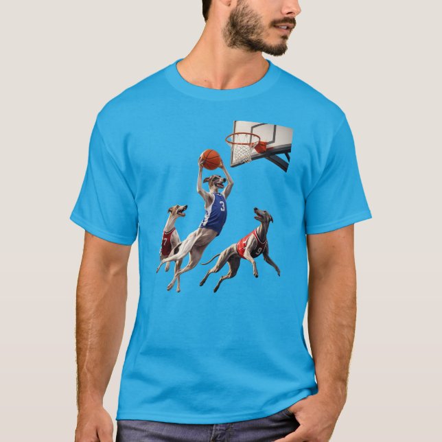 Camiseta Greyhounds Playing basketball (Anverso)