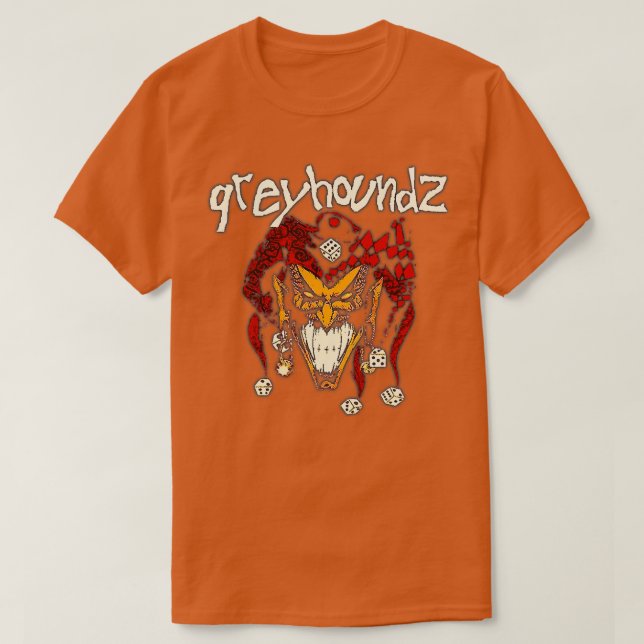 Camiseta Greyhoundz 7 esquinas de tu juego  (Diseño del anverso)