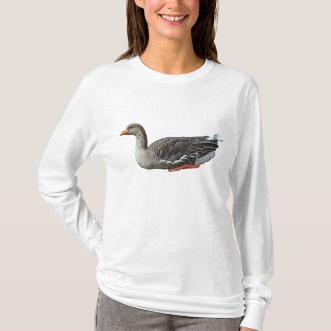 Camiseta Greylag Swan Goose Cross (Anverso)
