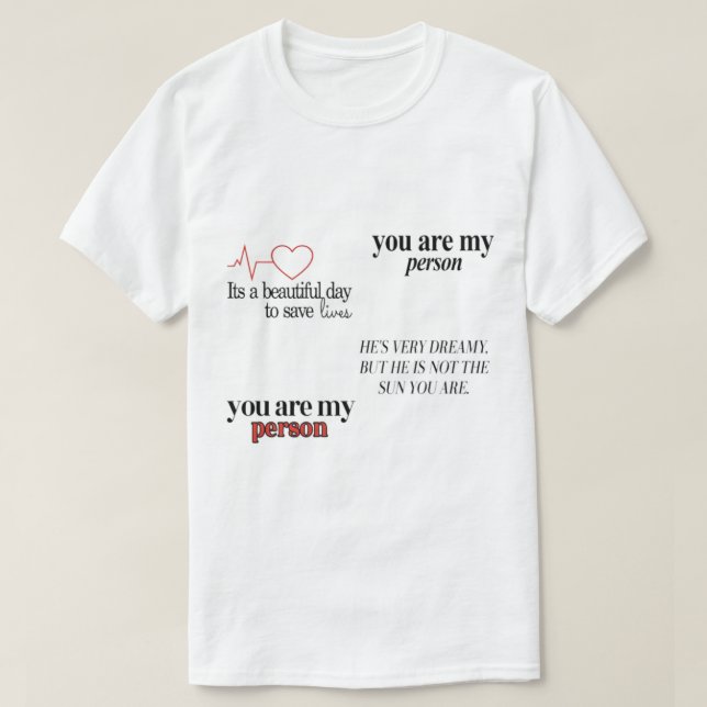 Camiseta Greysanatomy Scrub Cap cuatro (Diseño del anverso)