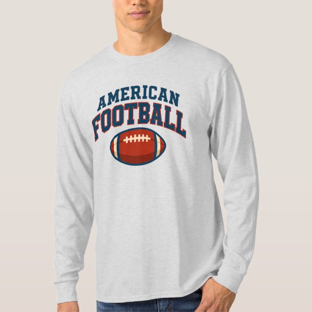 Camiseta Gridiron Glory - equipo clásico americano de fútbo (Anverso)