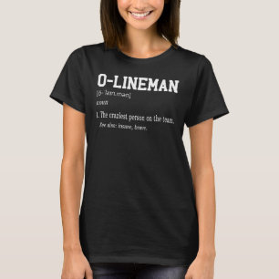 Camiseta Gridiron ofensivo O Lineman Definition Football