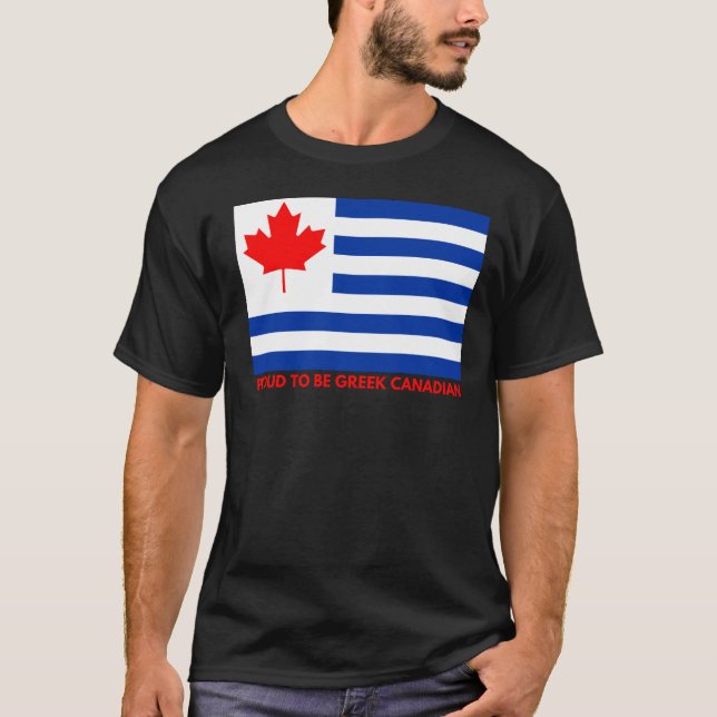 Camiseta griega canadiense (Anverso)
