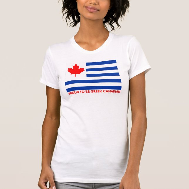 Camiseta griega canadiense (Anverso)