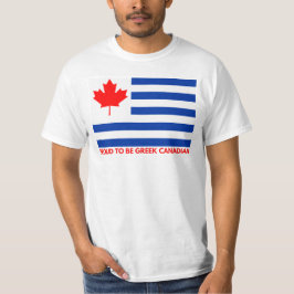 Camiseta griega canadiense
