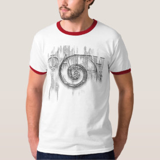 Camiseta griega del campanero del diseño de la fe
