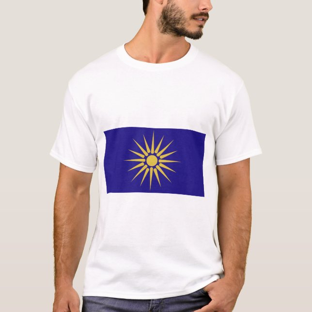 Camiseta Griego Macedonia, Grecia (Anverso)
