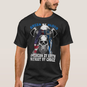 Camiseta Griego Por Estadounidense De Sangre Por Nacimiento