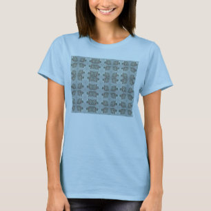 Camiseta Grietas, puntos, Bams
