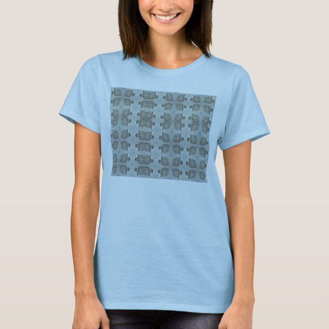 Camiseta Grietas, puntos, Bams (Anverso)
