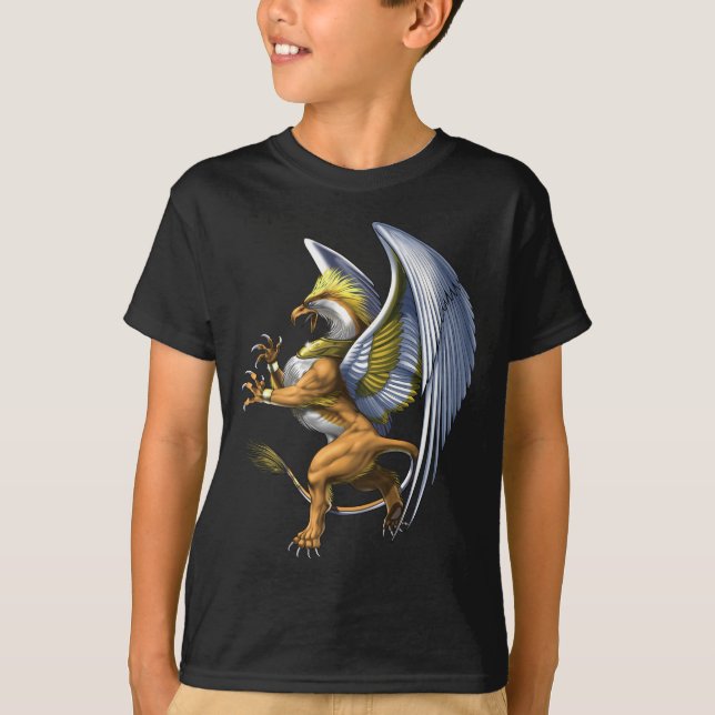 Camiseta Griffin de mitología griega (Anverso)