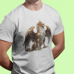 Camiseta Griffin Griffin Fantasy Creatura mítica<br><div class="desc">Este diseño fue creado a través del arte digital. Puede cambiar el estilo de esta camisa eligiendo Más > bajo la opción de estilo. Puede personalizarse haciendo clic en el botón personalizar y cambiando el color, agregando un nombre, iniciales o sus palabras favoritas. Contáctame en colorflowcreations@gmail.com si quieres tener este...</div>