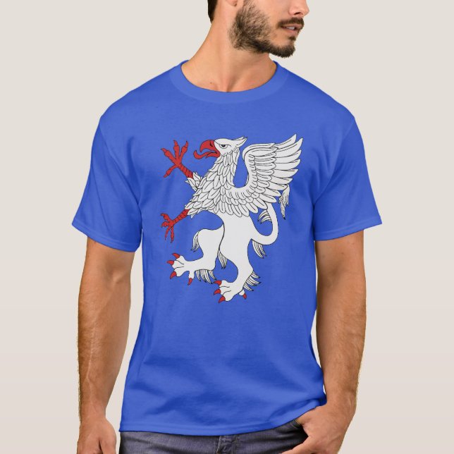 Camiseta Griffin Rampant Argent (Anverso)