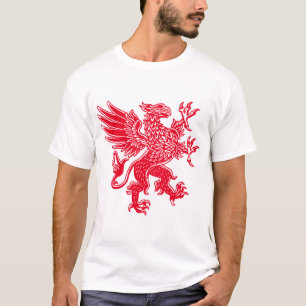 Camiseta Griffin - Rojo