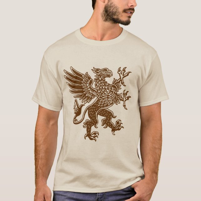 Camiseta Griffin - Walnut Brown (Anverso)