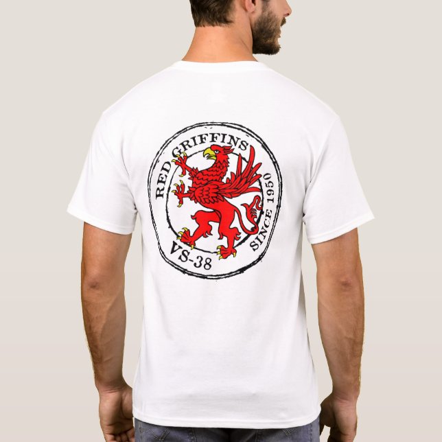 CAMISETA GRIFFINS ROJOS VS-38 DESDE 1950 (Reverso)
