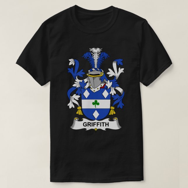 Camiseta Griffith Coat of Arms  Family Crest  (Diseño del anverso)