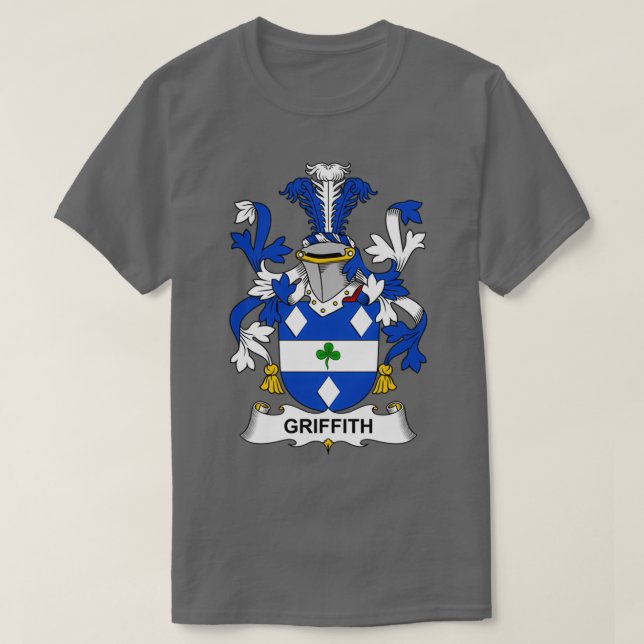Camiseta Griffith Coat of Arms Family Crest (Diseño del anverso)