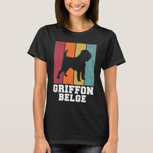 Camiseta Griffon Belge Vintage 2 (Anverso)