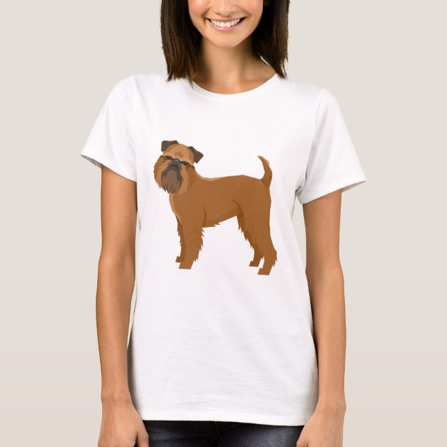 Camiseta Griffon Bruxellois (Anverso)