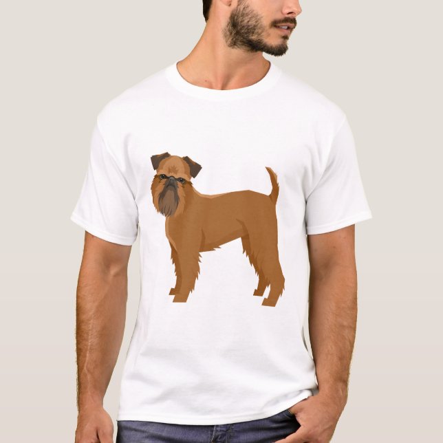 Camiseta Griffon Bruxellois (Anverso)