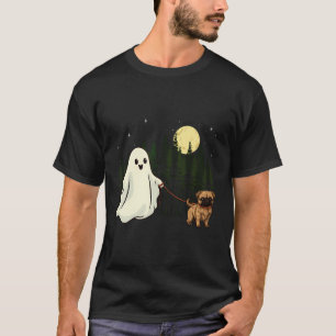 Camiseta Griffon de Bruselas Camina Fantasma Halloween Dive