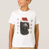 Griffon Santa Paws con la cabeza cubierta por alam