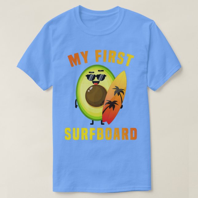 Camiseta Grífido aguacate Surfing para los amantes del surf (Diseño del anverso)